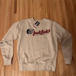 NWT! Jack Links vintage logo men’s sweatshirt
